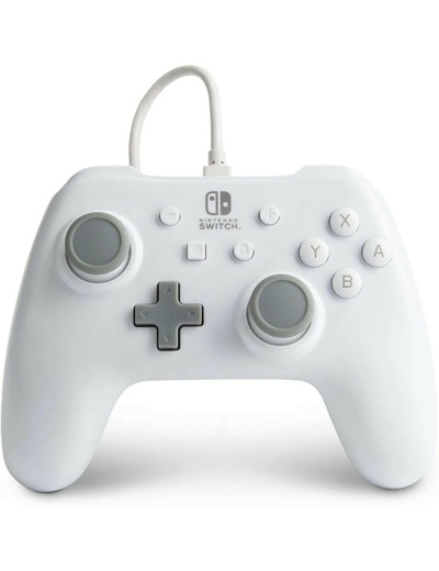 Power A - Wired Controller White pour Nintendo Switch