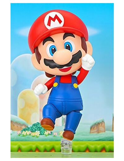 Super Mario Bros. Nendoroid Figurine Mario (4th-Run) 10 cm NENDOROID N°473