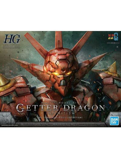 HG Infinity Getter Robo Maquette 1/144 Getter Dragon 18cm