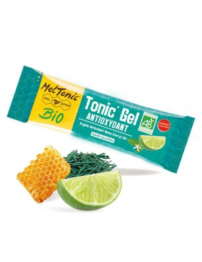 Meltonic gels énergétiques antioxydant - Miel, acérola et spiruline