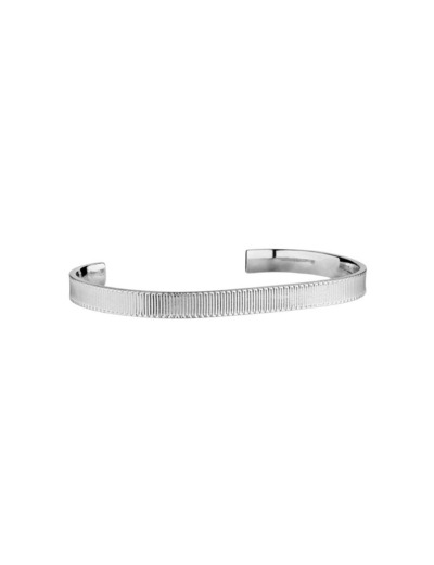 Bracelet jonc Arthus Bertrand Ruban en argent rhodié