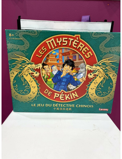 JOUET LANSAY LES MYSTERE DE PEKIN