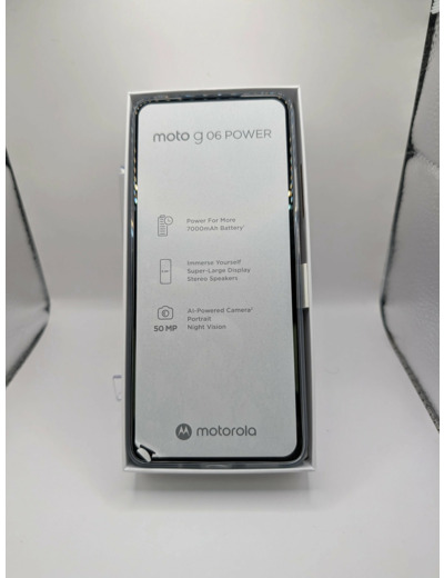 Smartphone Motorola Moto G06 Power 6.88" Double nano SIM 256 Go Tapestry