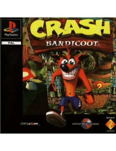 Jeu Ps1 Crash Bandicoot