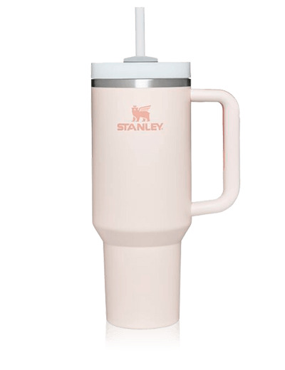 STANLEY Mug isotherme 1,18L Quencher Rose Quartz avec paille