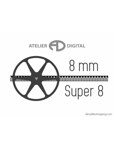 Film Super 8  60 à 120 mètres