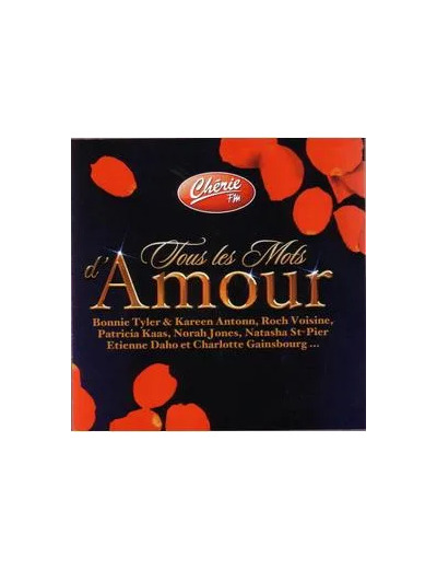Cd TOUS LES MOTS D'AMOUR