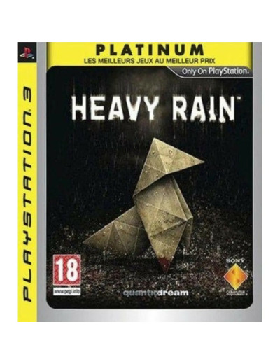 Jeu Ps3 Heavy Rain (Edition Platinium)