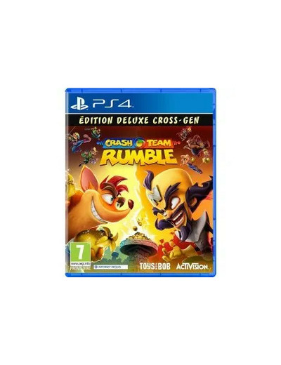 Jeu PS4 Crash Team Rumble - édition deluxe cross - gen