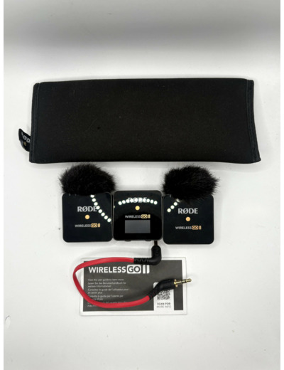 Micro Cravatte Rode wireless go ii