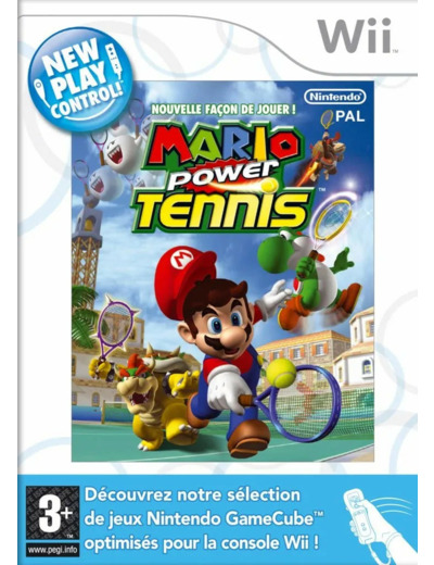 Jeu Wii Nouvelle facon de jouer ! Mario power tennis