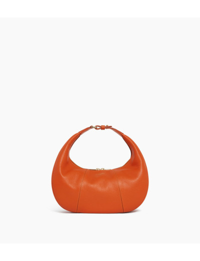 Petit sac hobo Juliette en cuir grainé