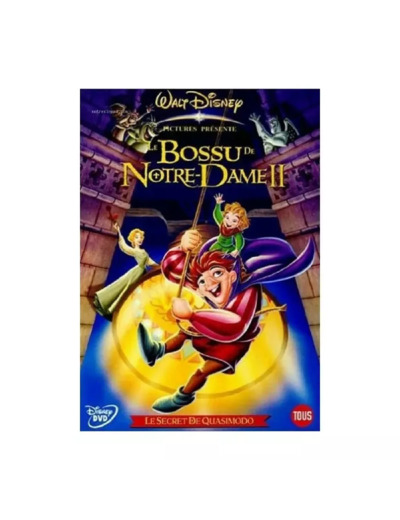 Dvd Le Bossu de Notre Dame 2