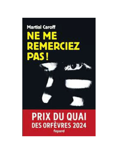 Livre Ne Me Remerciez Pas !