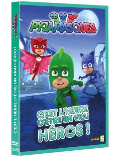 Dvd Pyjamasques - Saison 1 - Volume 1 - C'est l'heure d'être un vrai héros !