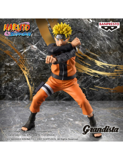 Naruto Shippuden Grandista Figurine Uzumaki Naruto