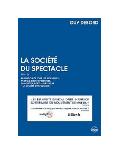 Dvd La Société du spectacle