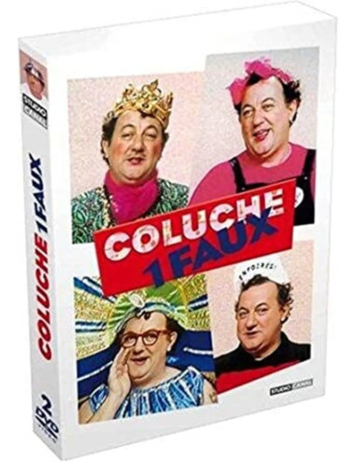 Dvd Coluche 1 faux, l'intégrale - Coffret 2 DVD