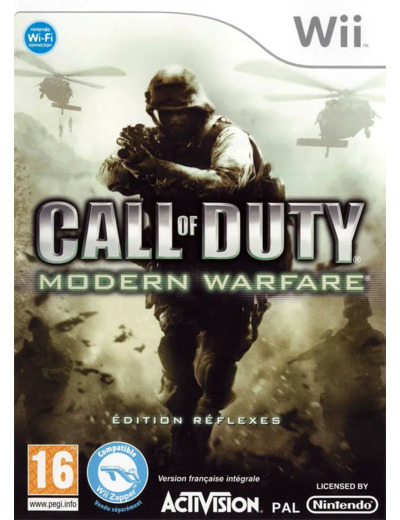Jeu Wii Call of Duty : Modern Warfare - reflex