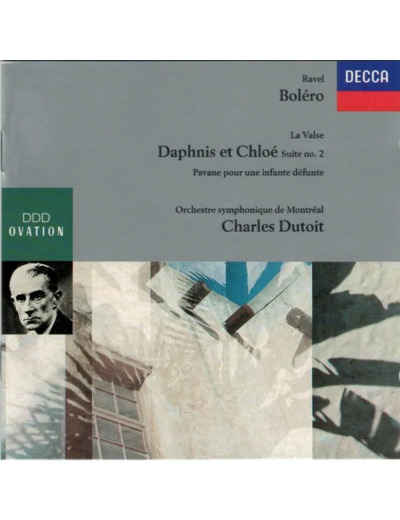 Cd Ravel / Orchestre symphonique de Montréal, Charles Dutoit - Boléro - La Valse - Daphnis Et Chloé - Pavane (1987)