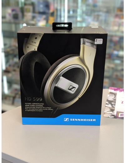 Sennheiser Écouteurs circum - auriculaires à dos ouvert HD 599 - Ivoire