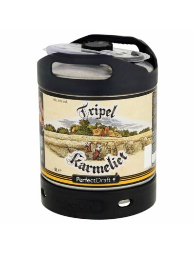 Triple Karmeliet Blonde Belgique Fût Perfectdraft 6 Litres 6L