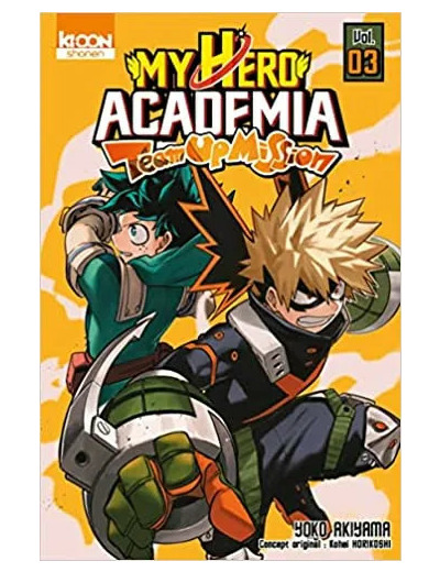 Livre My Hero Academia - Team Up Mission - Tome 3