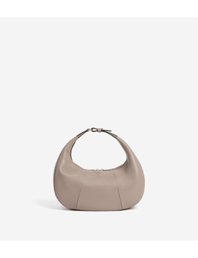 Petit sac hobo Juliette en cuir grainé