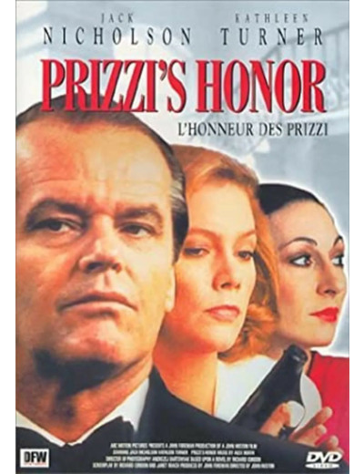 Dvd L'Honneur des Prizzi - Edition Belge