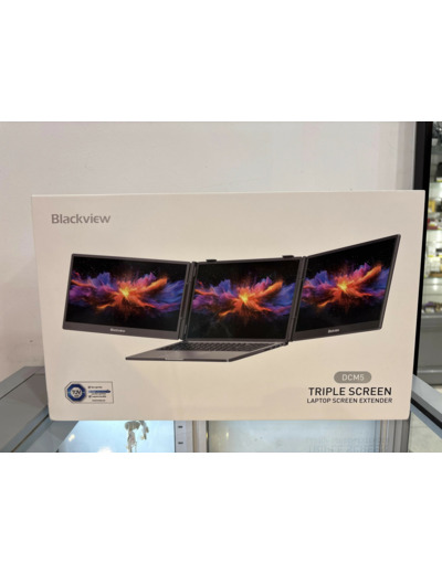 Moniteur portable BLACKVIEW DCM5 14 pouces IPS FHD 1080P | Double écran professionnel USB-C