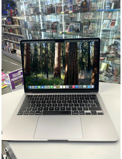 Ordinateur Portable Apple MacBook Air MXCV3FN/A - Début 2024 - 13.6' M3 16 Go RAM 512 Go SSD Noir AZERTY