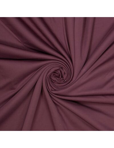 Sélection Coup de coudre - Tissu Jersey de Tencel Uni Couleur Bordeaux