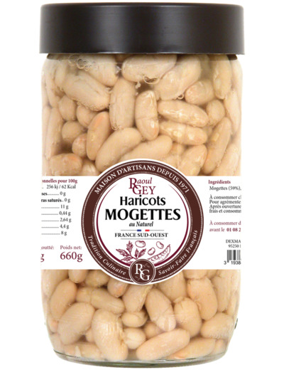 Haricots Blancs Mogette, 72 Cl