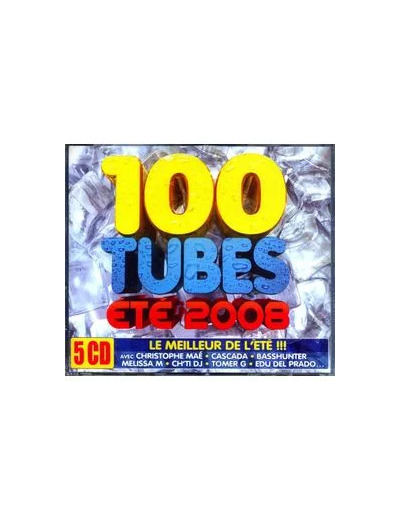 Cd 100 tubes - été 2008 - boitier 5 cds