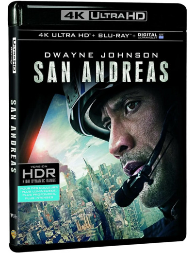 Blu-Ray San Andreas - 4K Ultra HD + Blu - ray + Digital UltraViolet