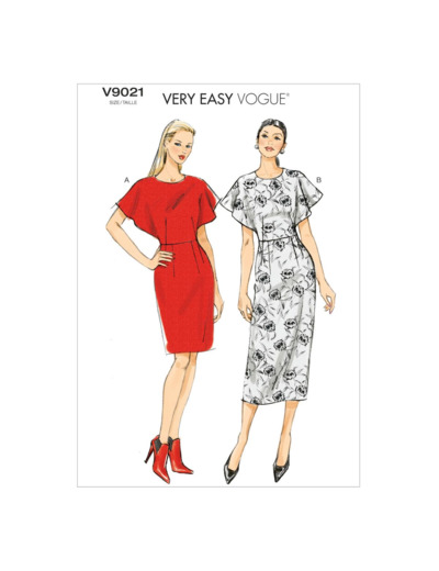 Vogue Patterns – Patron Femme Robe V9021 du 34 au 50