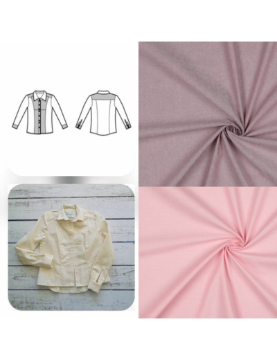 Christine Charles – Kit Couture Chemise Adelise Rose