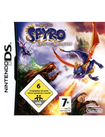 Jeu Nintendo Ds The Legend Of Spyro Dawn Dragon