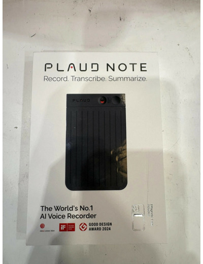 Dictaphone Plaud Note Noir