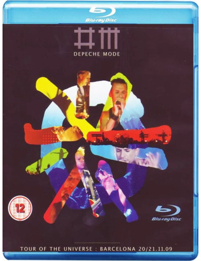 Blu-Ray Depeche Mode - Tour of the Universe : Barcelona 20/21.11.09 - Blu - ray