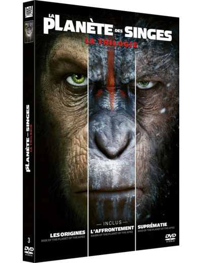 Dvd La Planète des Singes - La Trilogie