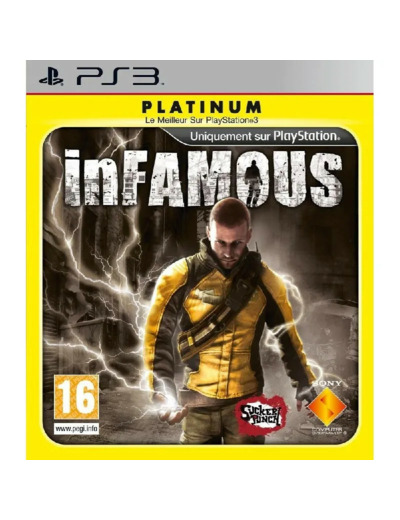 Jeu Ps3 Infamous (Platinium)