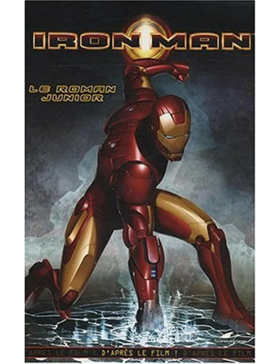 Livre Iron Man le Roman Junior