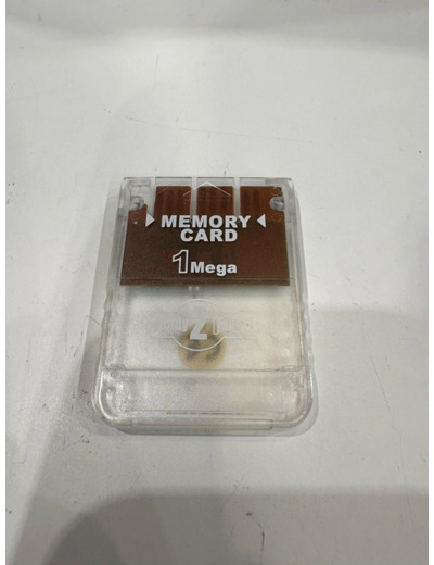 Carte mémoire 1 Mb (15 blocs) pour Sony Playstation 1 (PSX), PSOne, compatible PS2