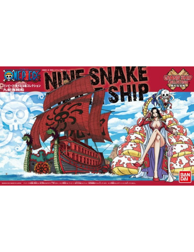 One Piece - Grandship Collection - Maquette Nine Snake Pirate Ship 15 cm