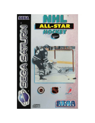 Jeu Sega Saturn Nhl All-star Hockey