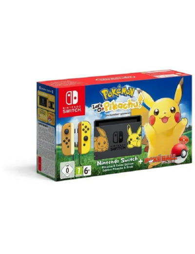 Console Nintendo Switch Edition Pokémon Let's Go Pikachu