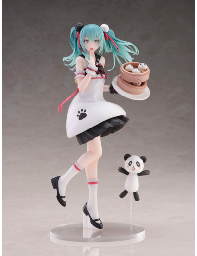 Hatsune Miku statuette PVC SPM Miku Panda Bun 23 cm