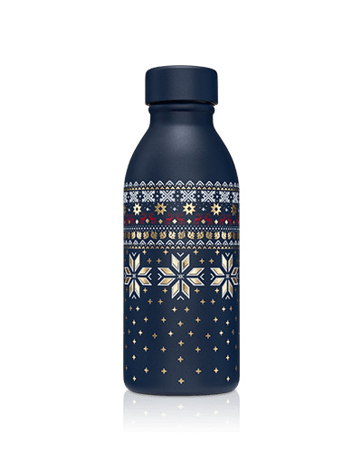 Accessoires Bouteille isotherme 49Cl avec infuseur Noël 2024 - Bleu