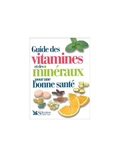 Livre Guide Des Vitamines Et Des Mineraux Pour Une Bonne Sante